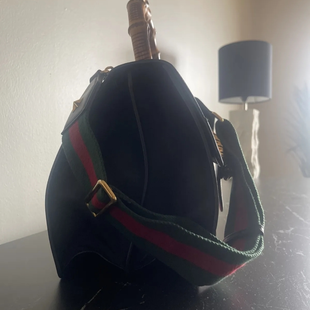 Gucci Dionysus Leather Bamboo Top Handle Bag 4480 - Picture 6 of 14